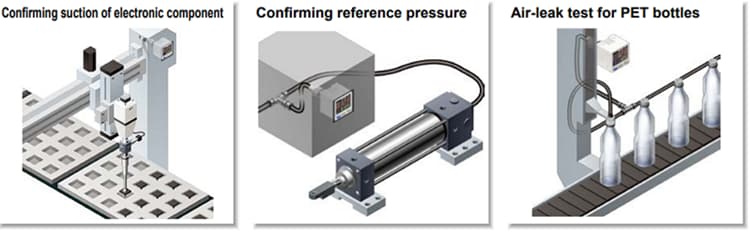 Panasonic Industrial Automation DP-100デュアルディスプレイデジタル圧力センサ